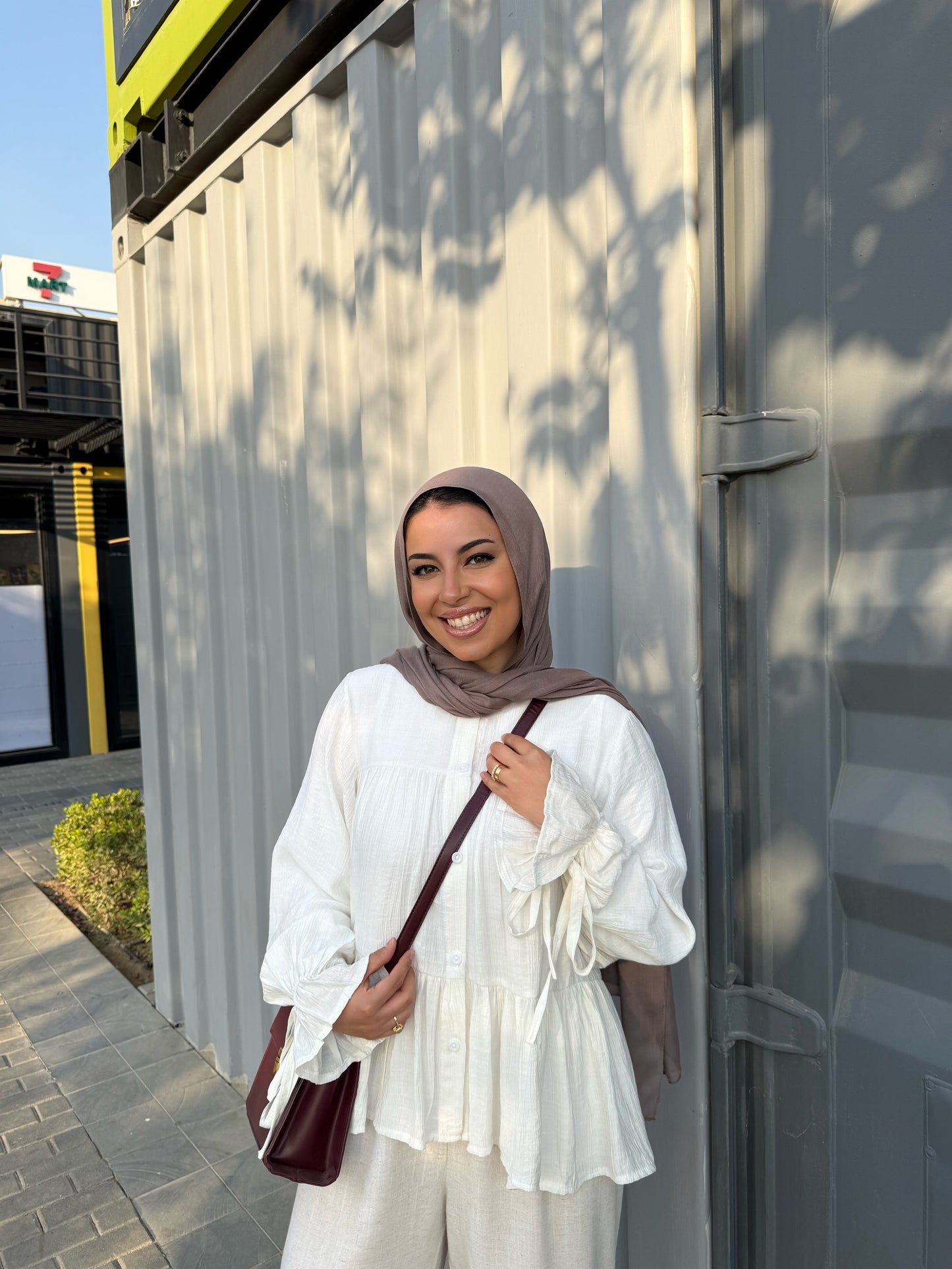 LAYAL BLOUSE OFF-WHITE