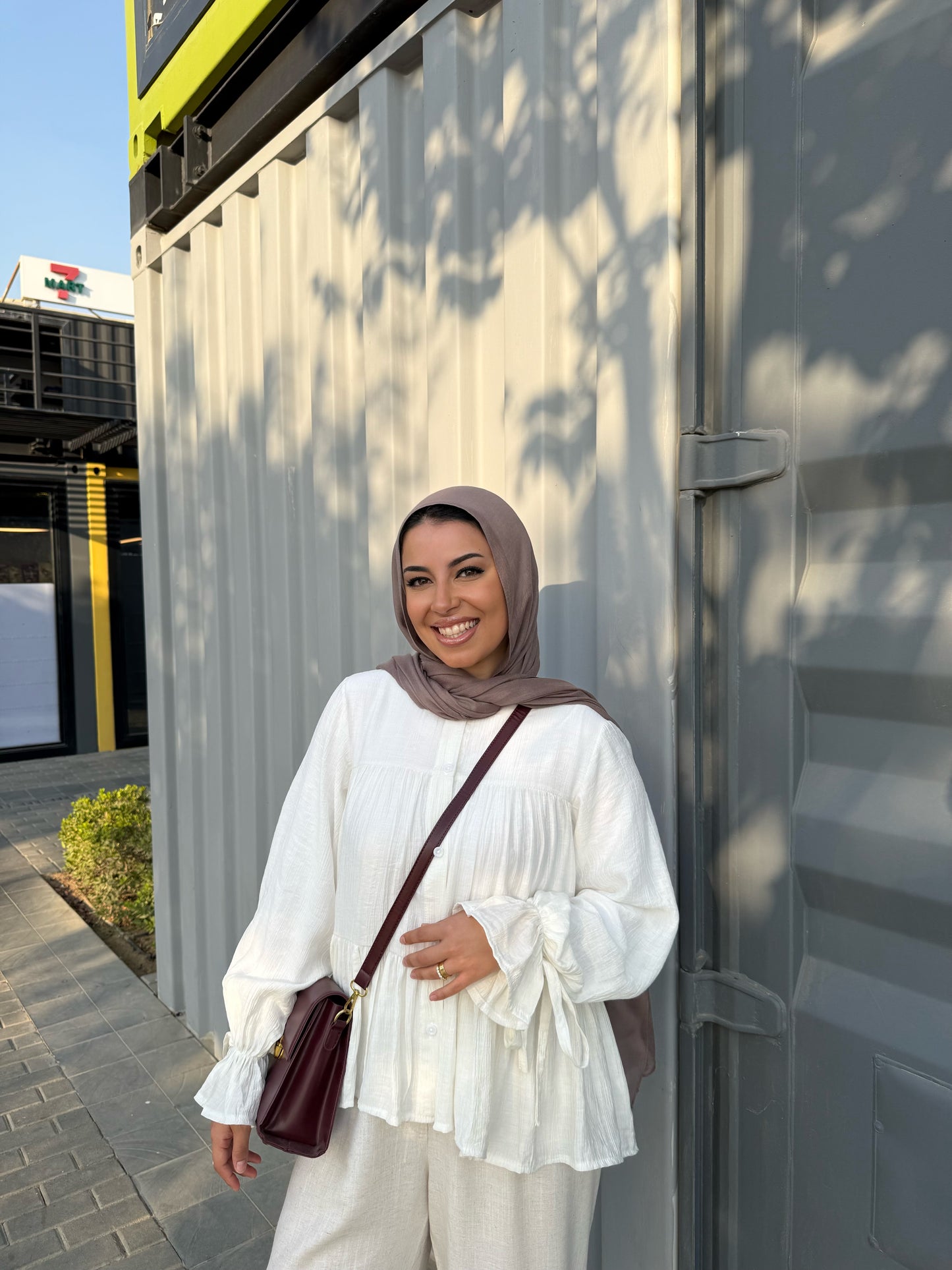 LAYAL BLOUSE OFF-WHITE
