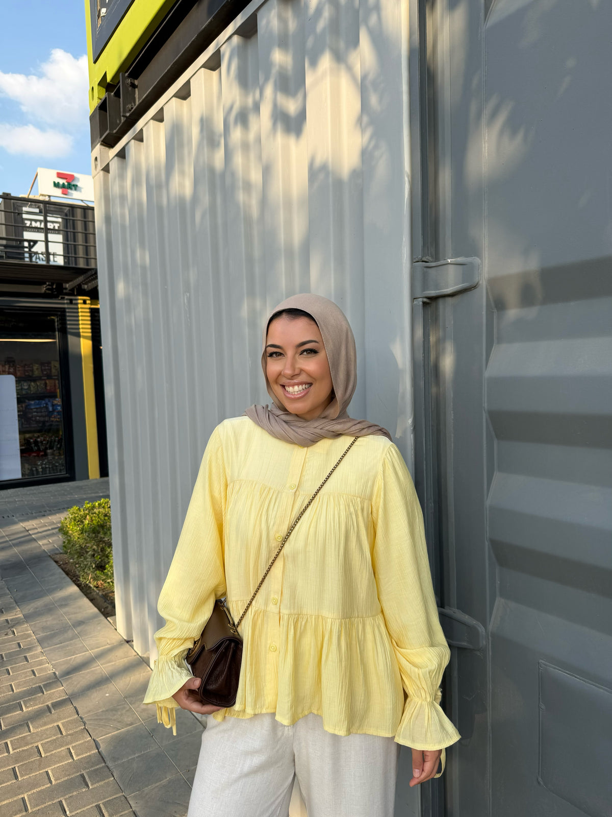 LAYAL BLOUSE YELLOW