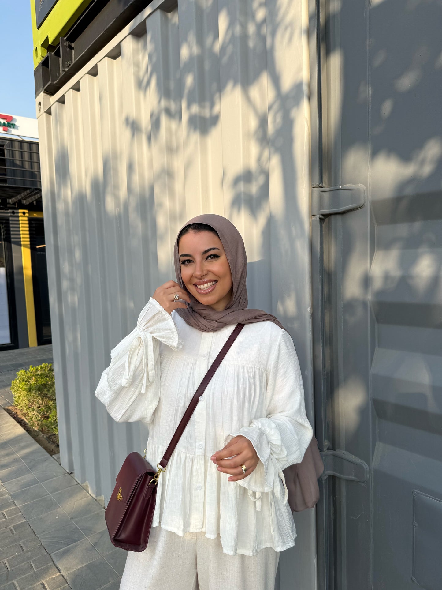 LAYAL BLOUSE OFF-WHITE