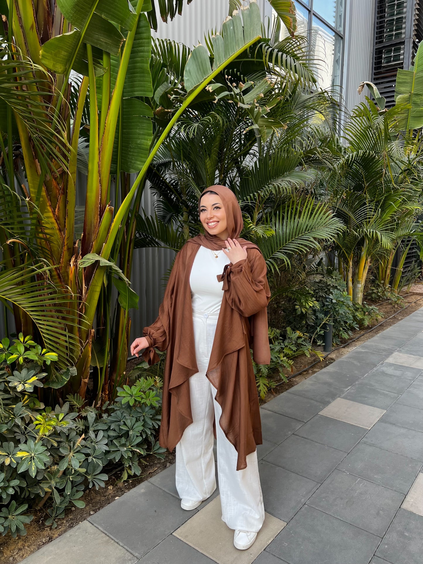 ARIA CARDIGAN BROWN
