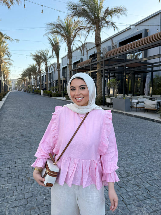 LILY BLOUSE PINK