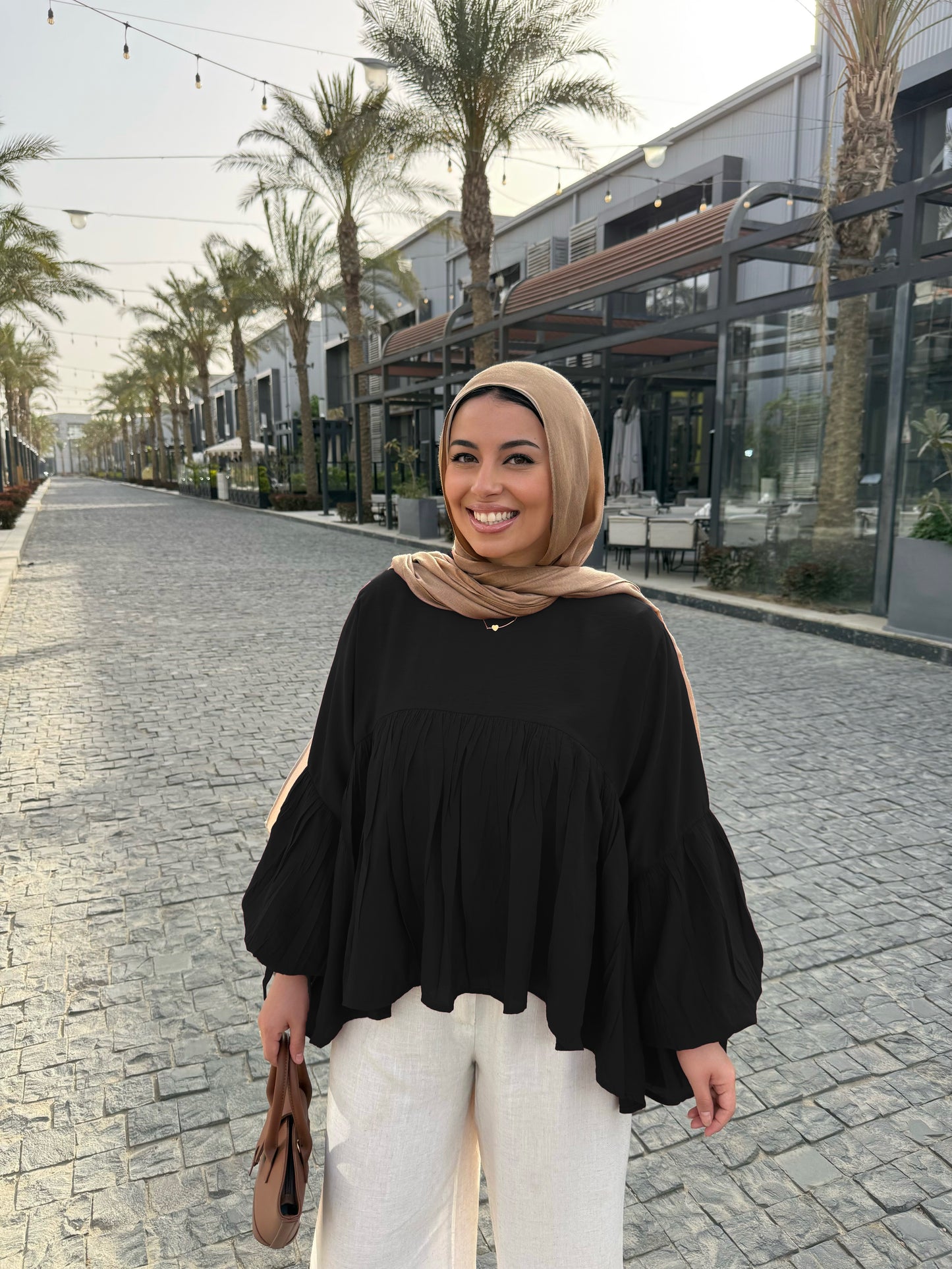 MIRA BLOUSE BLACK