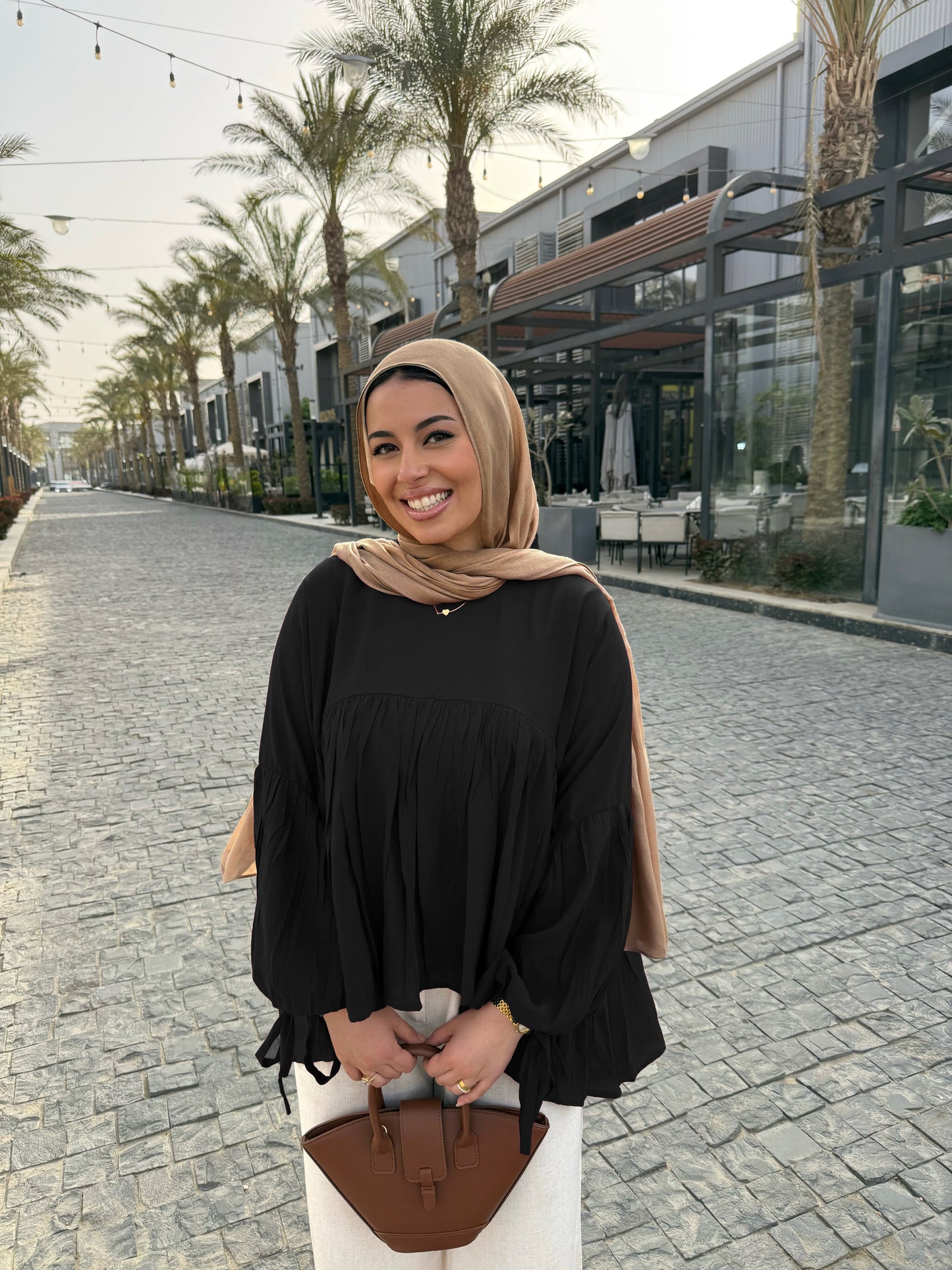 MIRA BLOUSE BLACK