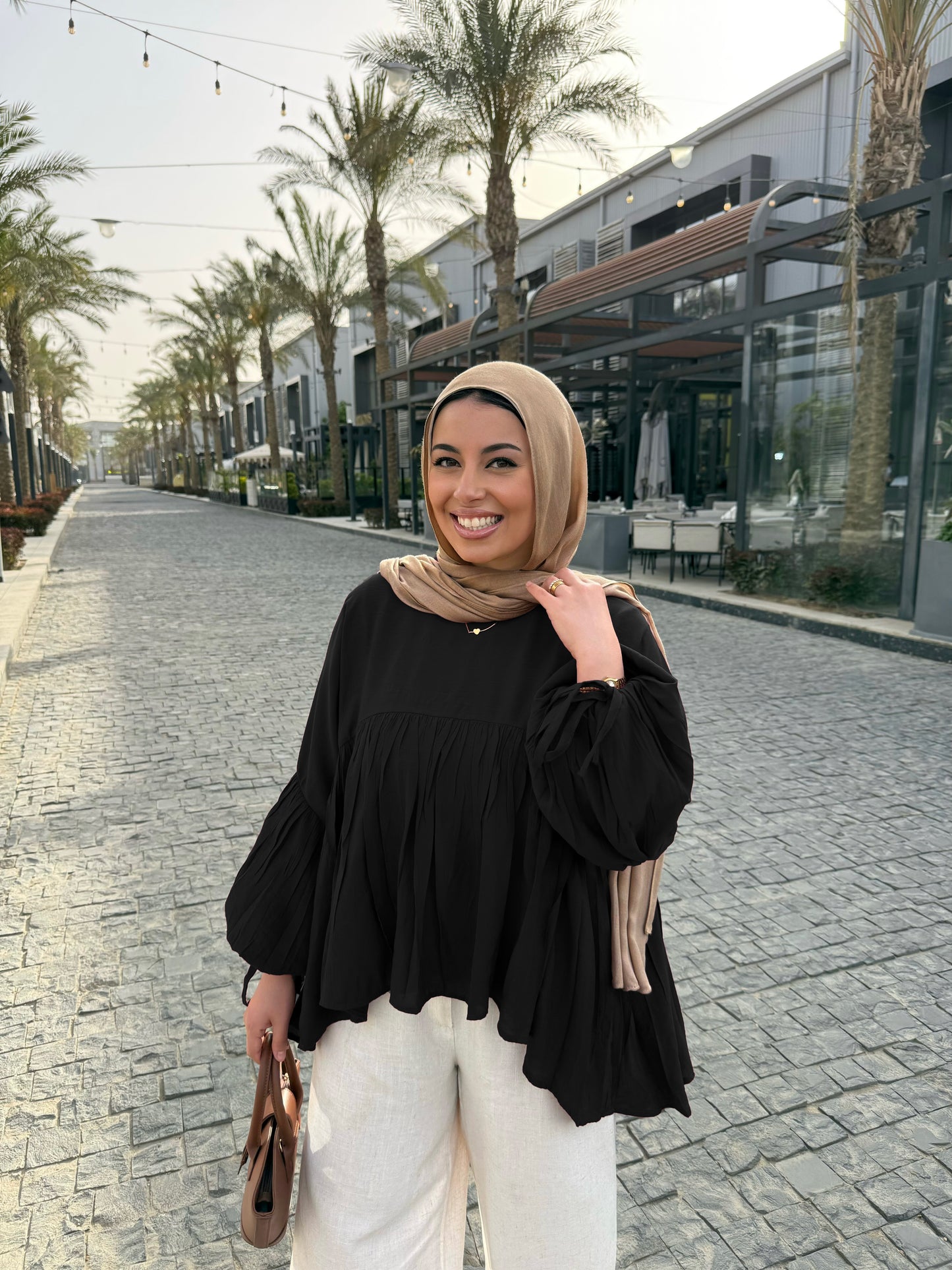 MIRA BLOUSE BLACK
