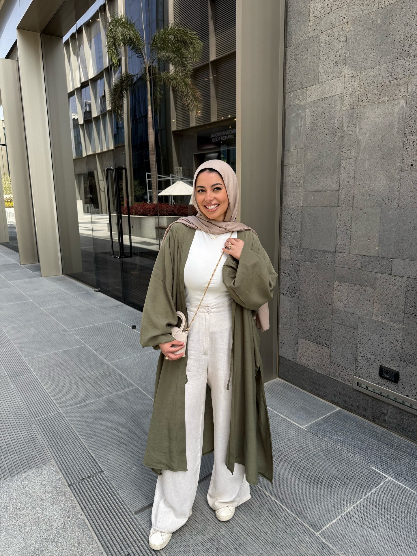NAYA CARDIGAN OLIVE