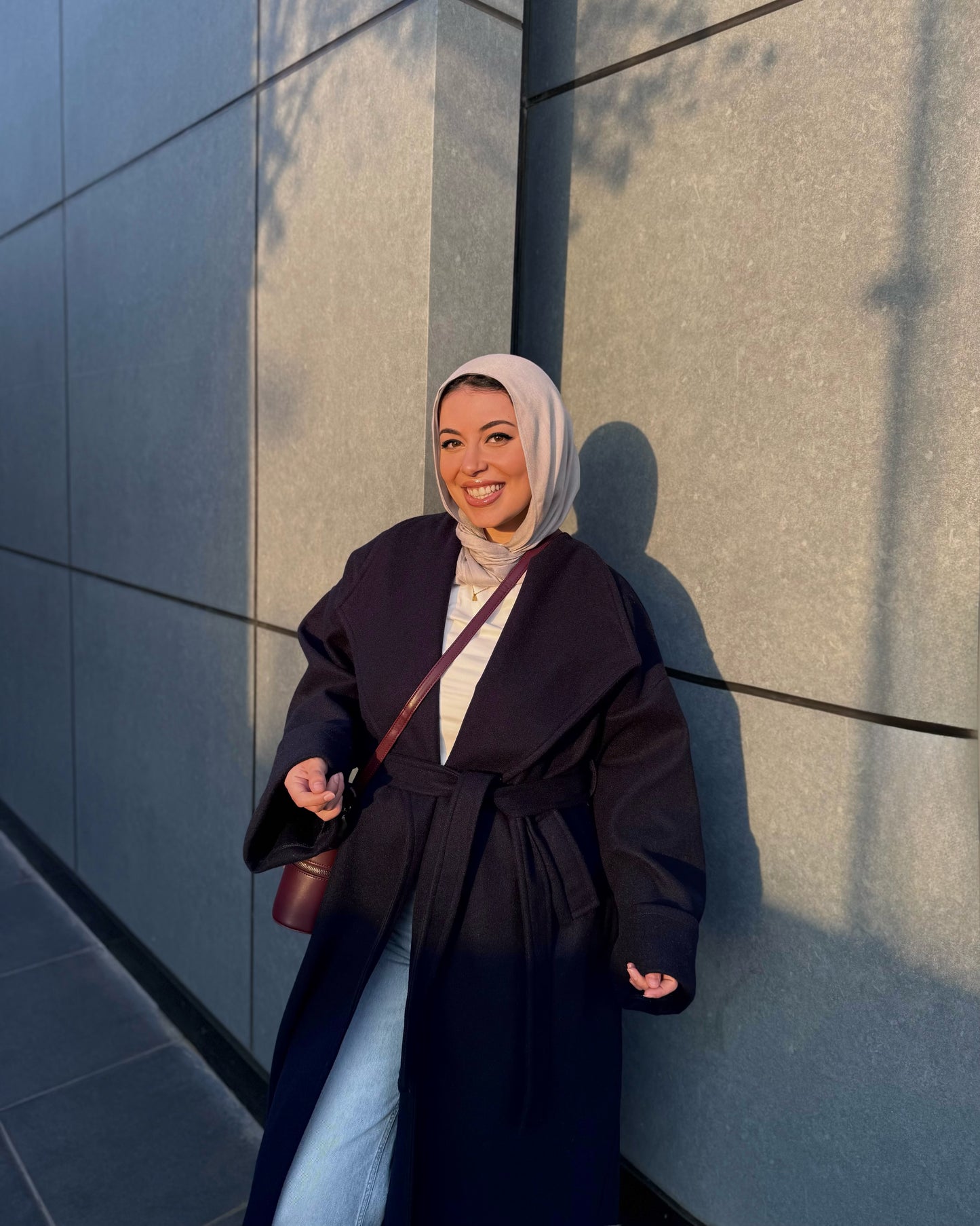 LAURA COAT NAVY BLUE