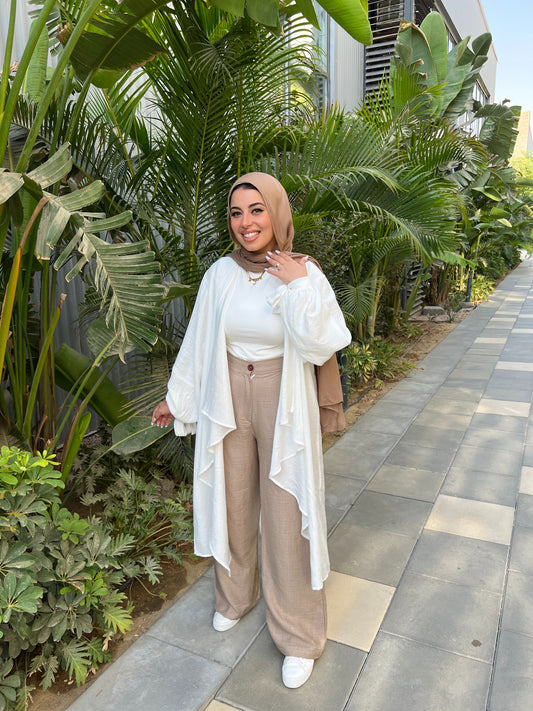 ARIA CARDIGAN WHITE