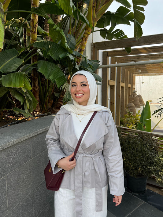 ZAHARI SUMMER JACKET LIGHT GRAY