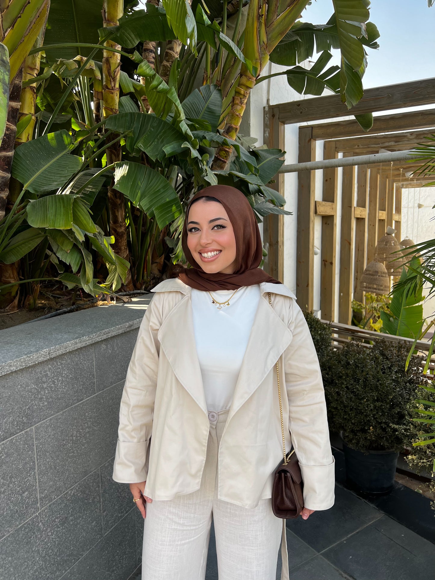 ZAHARI SUMMER JACKET BEIGE