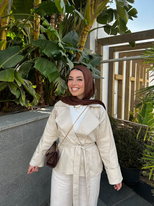 ZAHARI SUMMER JACKET BEIGE
