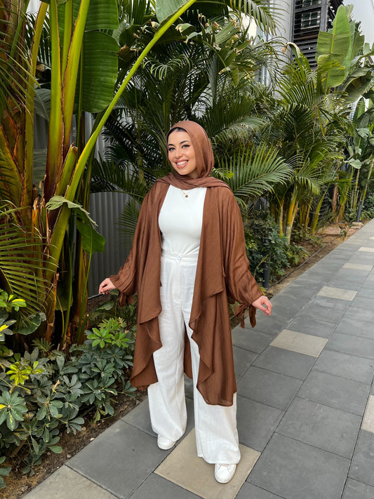 ARIA CARDIGAN BROWN