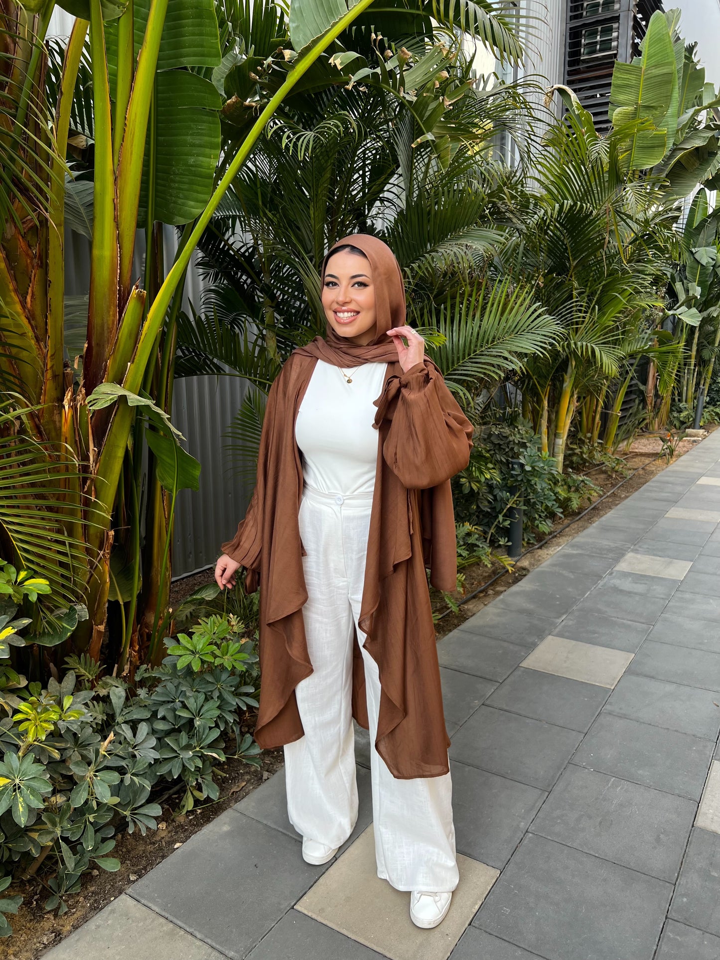ARIA CARDIGAN BROWN