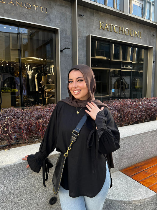 RHYA TOP BLACK
