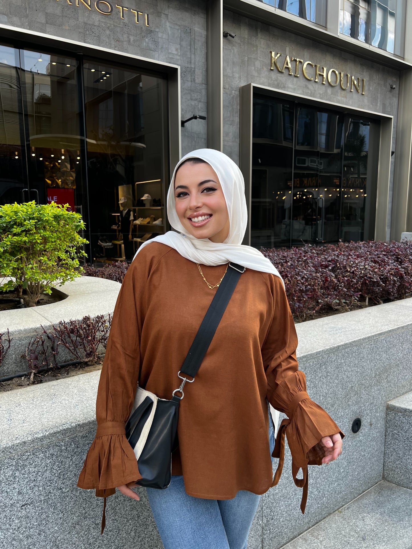 RHYA TOP BROWN
